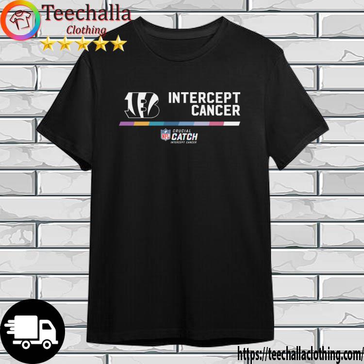 Cincinnati Bengals Intercept Cancer Crucial Catch shirt