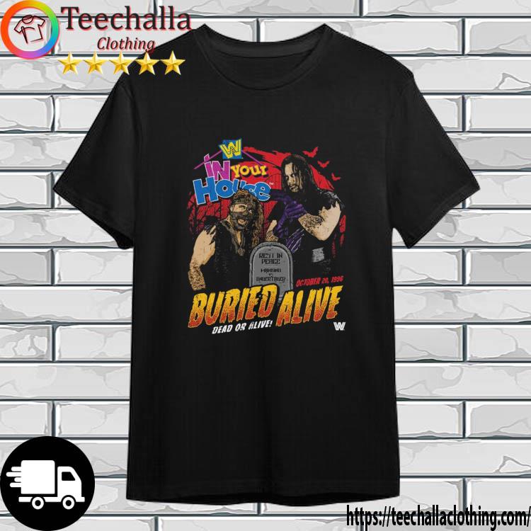 Undertaker And Mankind Buried Alive Match shirt