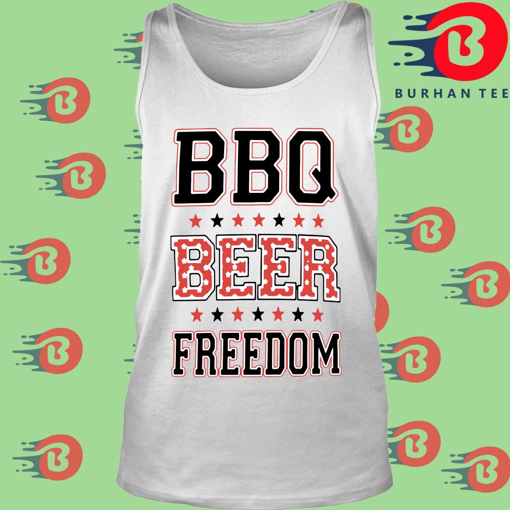 bbq beer freedom t shirt